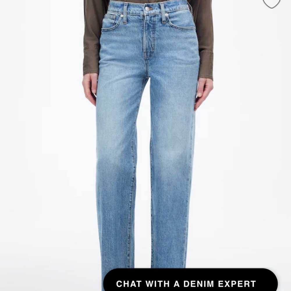 Madewell the perfect vintage wide leg jean